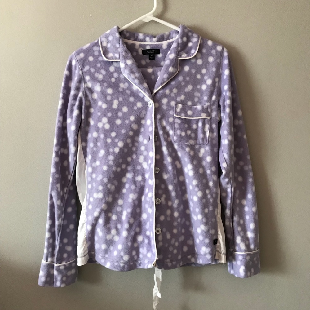 SOFT PURPLE POLKA DOT PAJAMAS